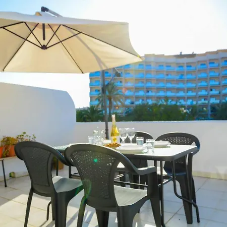 Gran Terraza • A/c A 1 Min De La Playa • Acogedor Apartment *